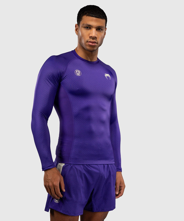 Venum Rashguard x Roger Gracie Academy Lange Mouwen - Paars