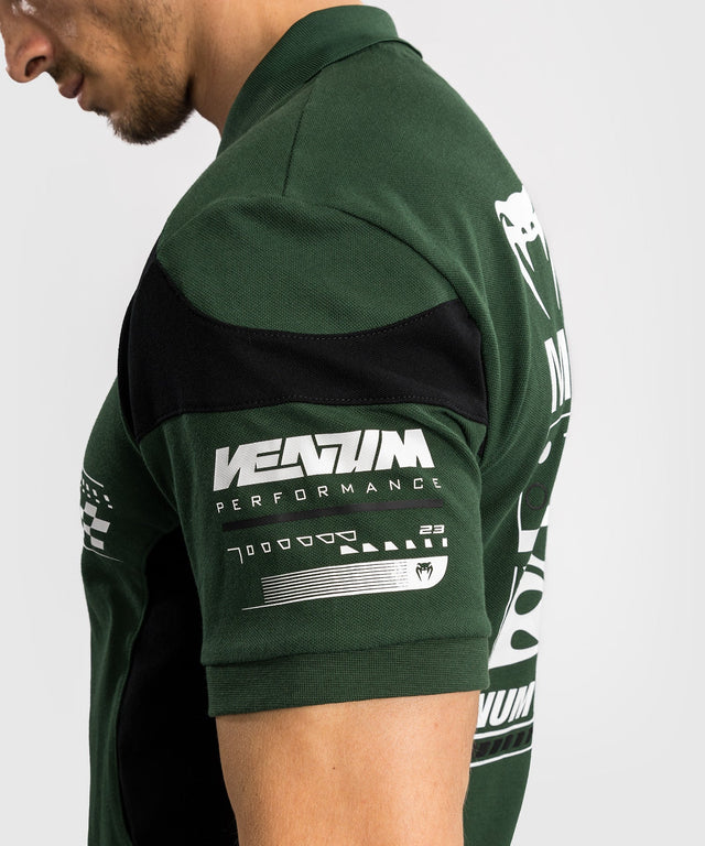 Venum Motorsport Polo - Djup grön