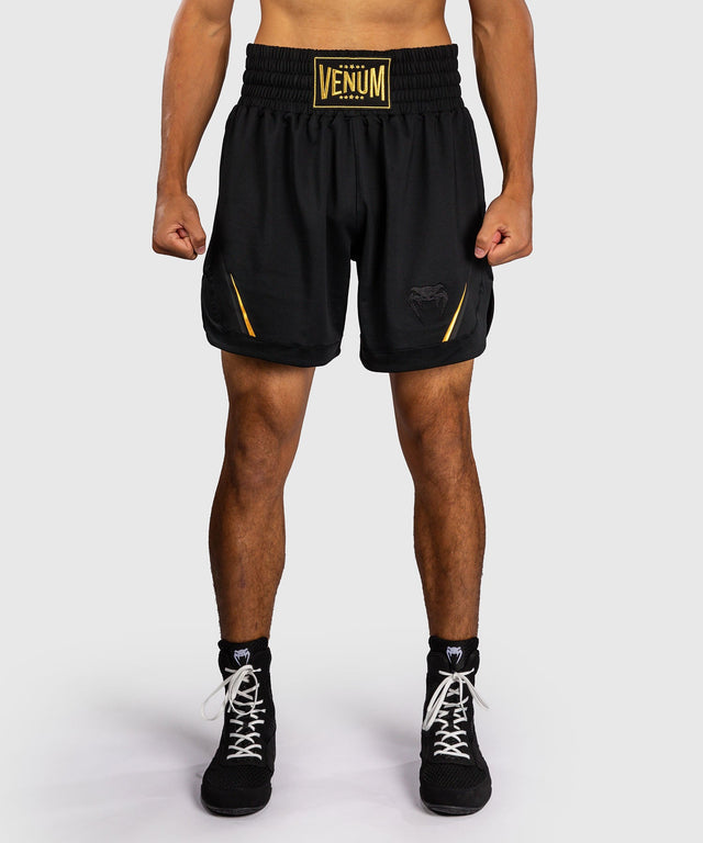 Pantaloncini da boxe Venum G-Core – Nero/Oro