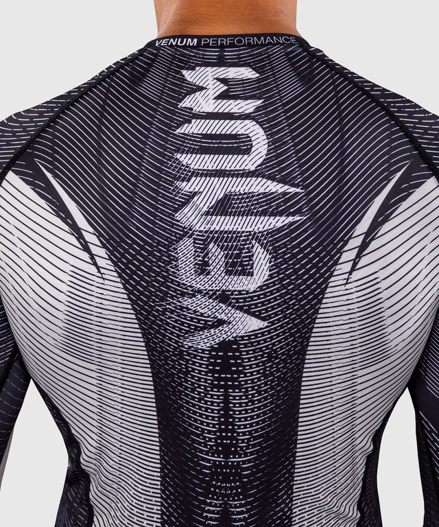 Venum Rashguard Galactic 3.0 Mâneci Lungi - Alb Crem/Negru