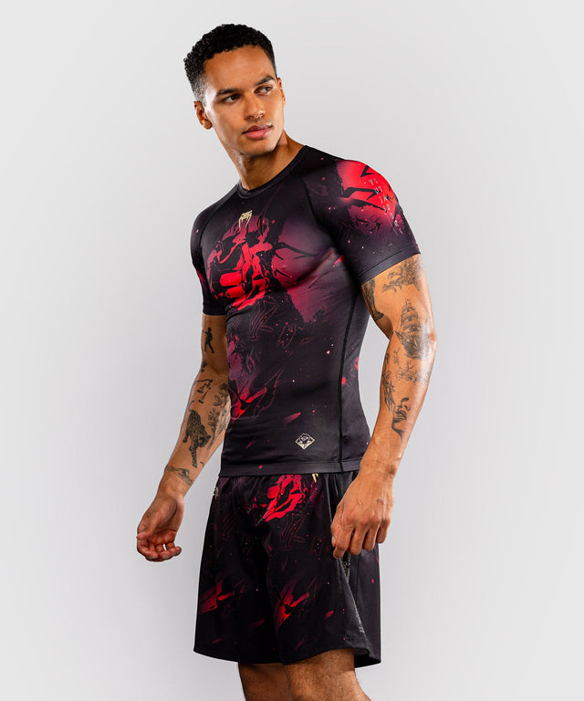 Rashguard Venum x Jujutsu Kaisen Itadori – Nero/Rosso