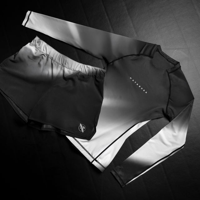 Calções de MMA Hayabusa Apex Nova Lightweight Mulher – Cinzento