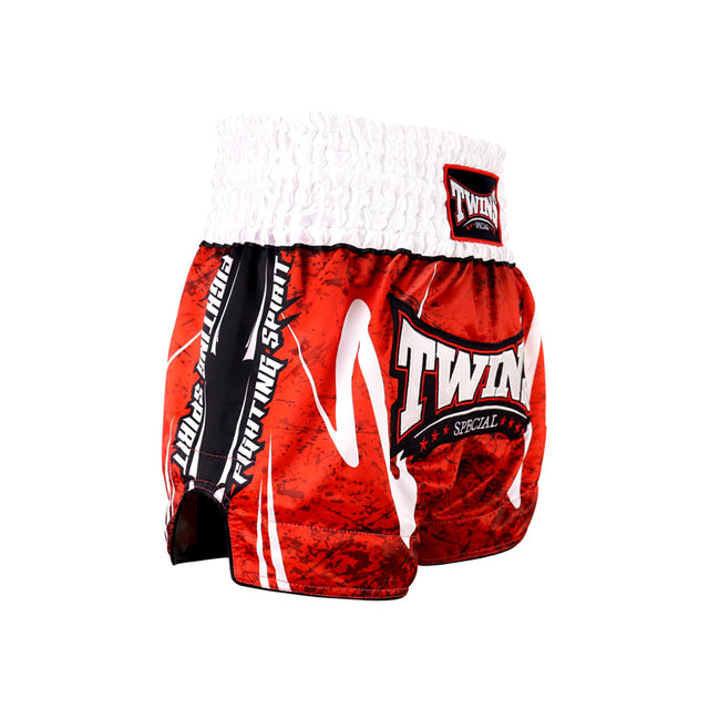Shorts de Muay Thai Twins TTBL – Rusty Red