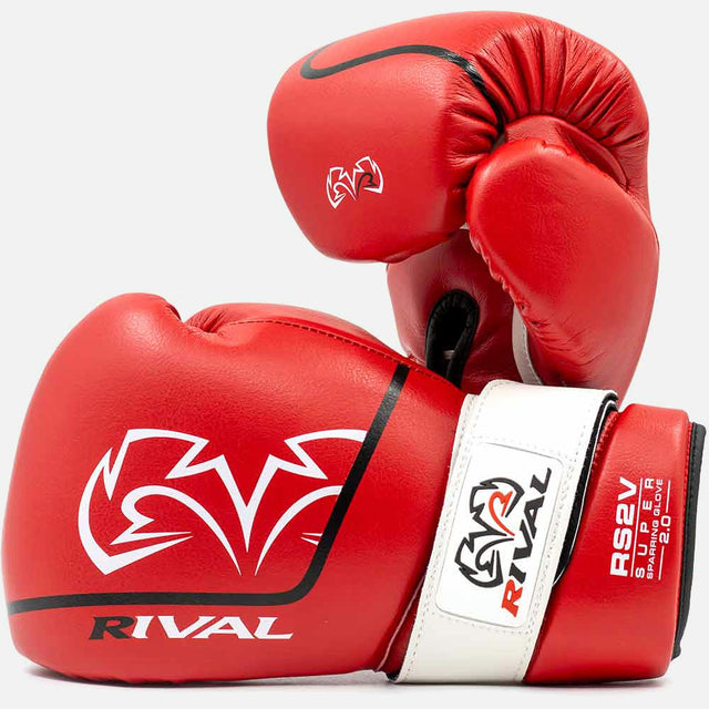 Rival Boksehandsker Super Sparring RS2V – Rød