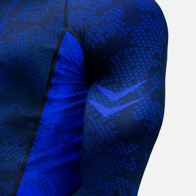 Hayabusa Rashguard Ranked Dlouhé rukávy – Modrý