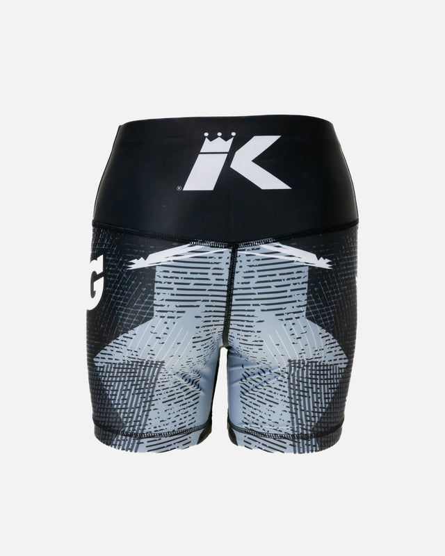 Pantaloncini a compressione King Pro Boxing Shadow 1 da donna – Nero