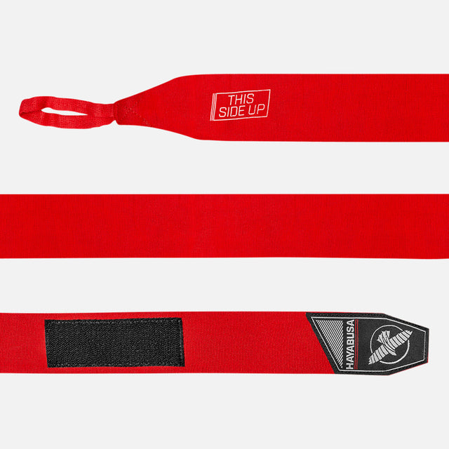 Bende da boxe Hayabusa Perfect Stretch Bambini - Rosso