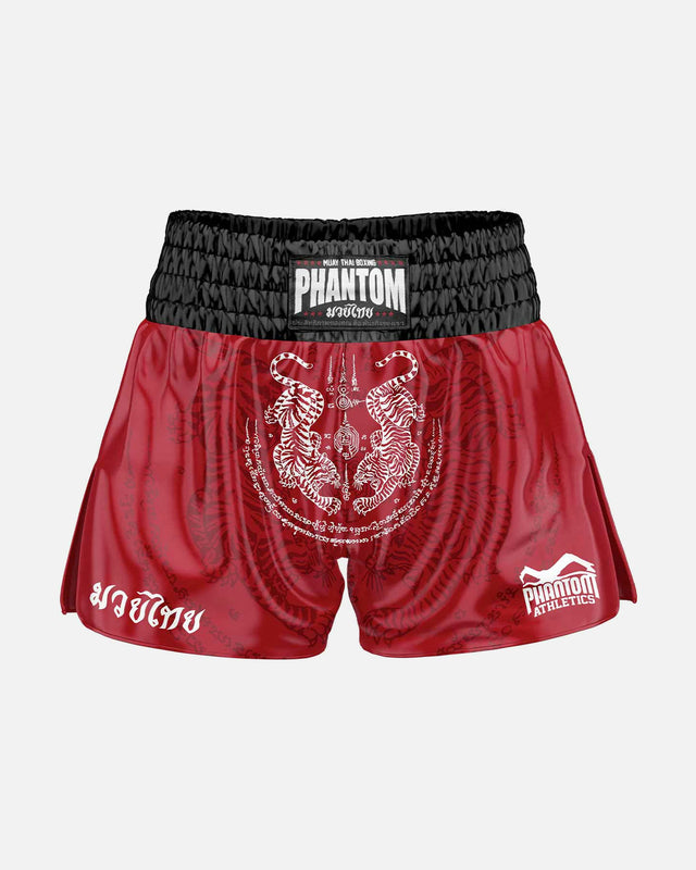 Phantom Athletics Muay Thai shorts Sak Yant – Hvid/Guld