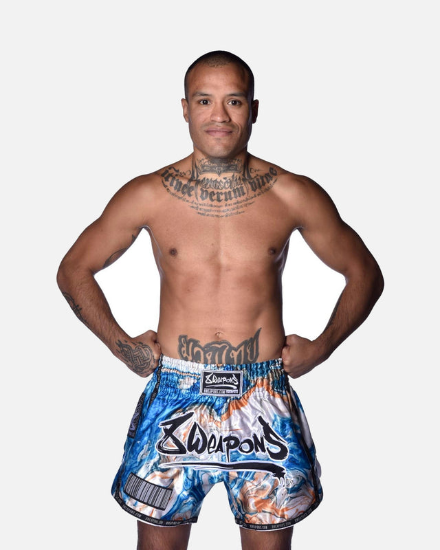 8 WEAPONS Muay-Thai-Shorts Vivo Vertigo – Mehrfarbig