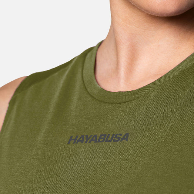 Débardeur Hayabusa Femme – Vert olive