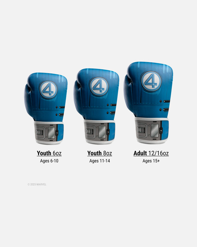 Luvas de boxe Hayabusa Fantastic Four – Azul