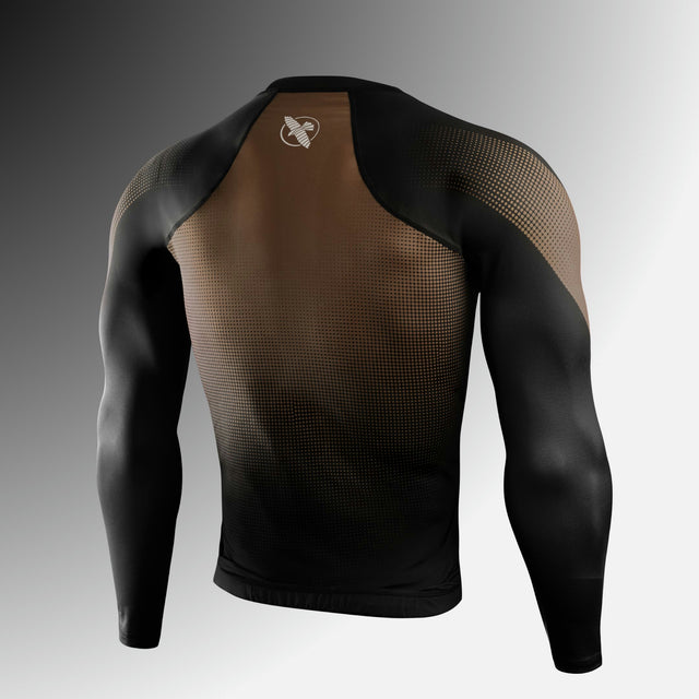 Rashguard Hayabusa Pro Ranked Maniche Lunghe - Marrone
