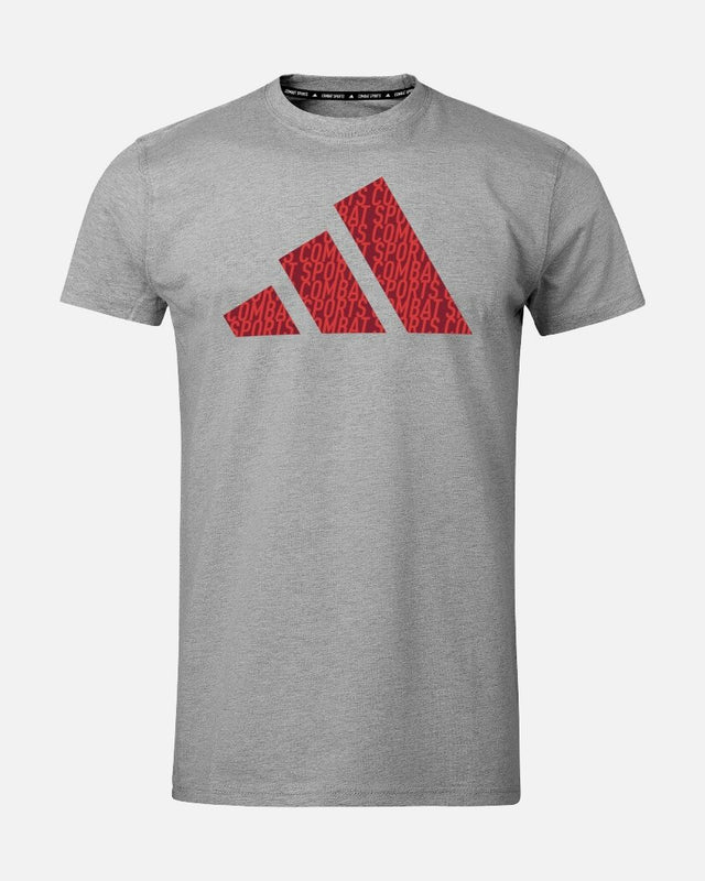 Koszulka Adidas Perfo Script Graphic – Szara