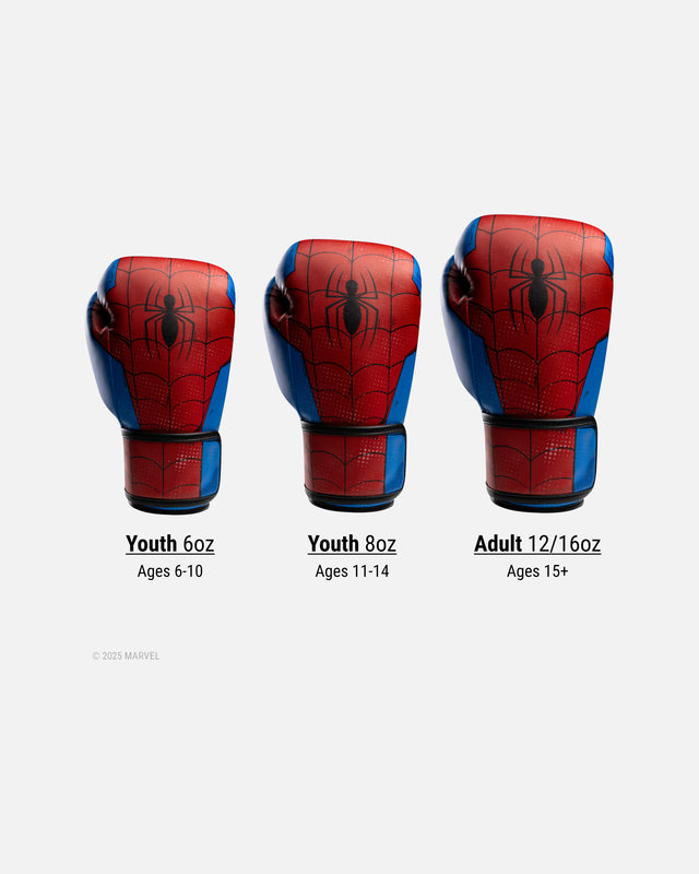 Hayabusa Boksehandsker Spider-Man – Rød/Blå