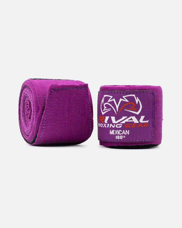 Vendas de boxeo Rival Mexican Stretch – Púrpura