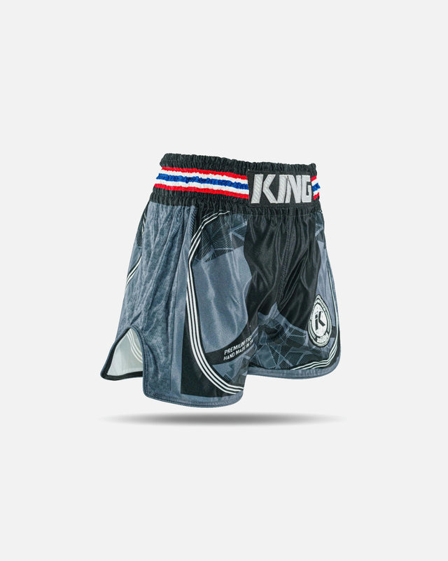 King Pro Boxing Muay Thai shorts Flag – Sort