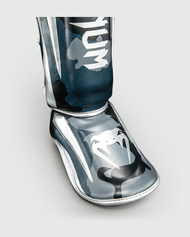 Venum Scheenbeschermers Elite - Donker Marineblauw/Blauw