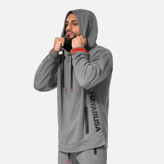 Hayabusa Hoodie Pullover – Tmavě šedá