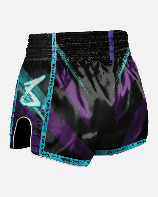 Calções de Muay Thai 8 WEAPONS Shift – Cyber