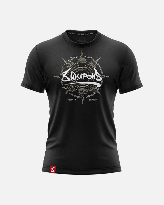 T-shirt 8 WEAPONS 8 Ways Yant 2.0 – Noir/Sable