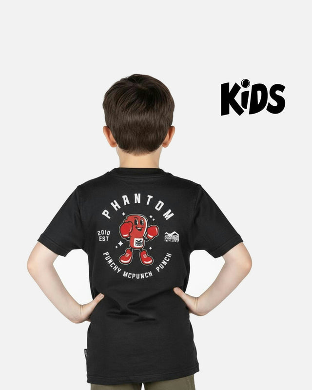 Phantom Athletics Triko Punchy Dětské - Černé
