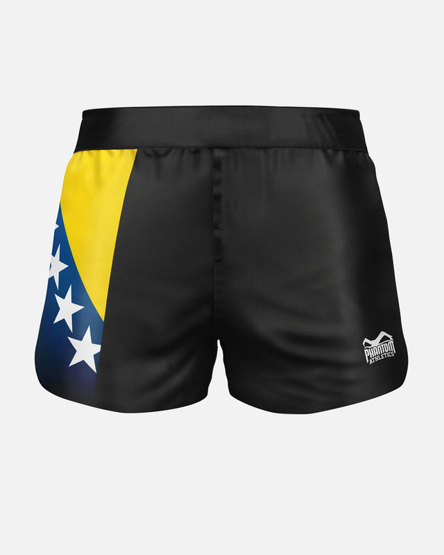 Shorts de MMA Phantom Athletics Fusion-R Team Bosnia – Rouge/Blanc/Bleu