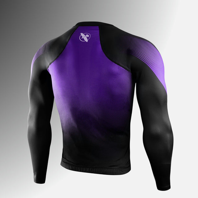 Hayabusa Rashguard Pro Ranked Lunghe Maniche - Viola
