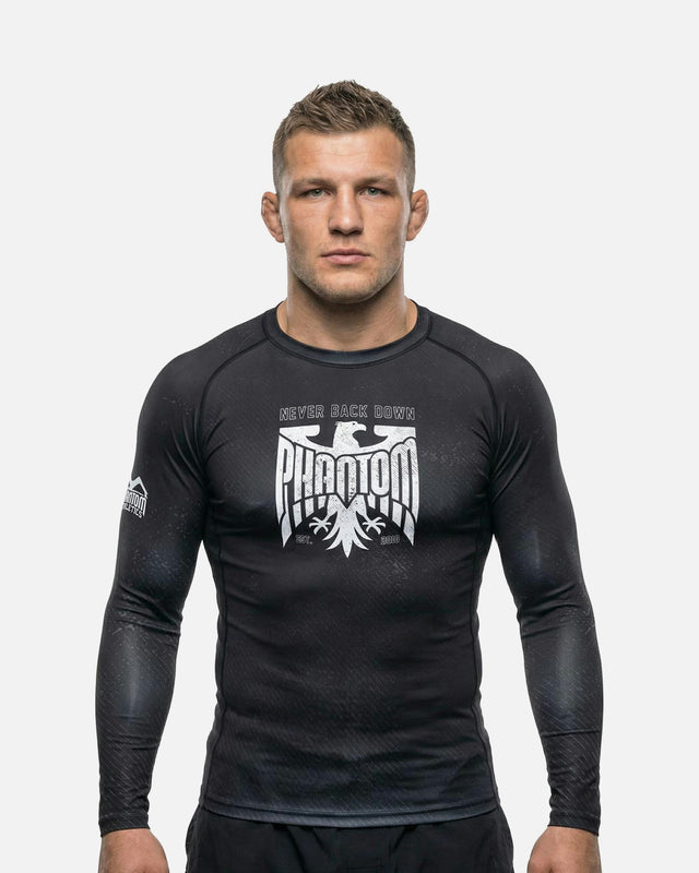 Rashguard Phantom Athletics Germany Eagle Maniche Lunghe - Nero