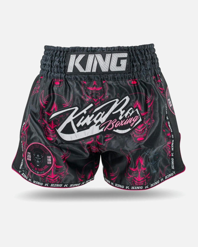 King Pro Boxing Muay Thai Shorts Devil – Black