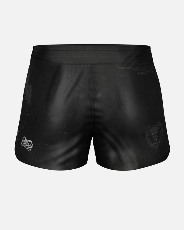Phantom Athletics MMA-Shorts Fusion-R Werewolf – Schwarz/Grau