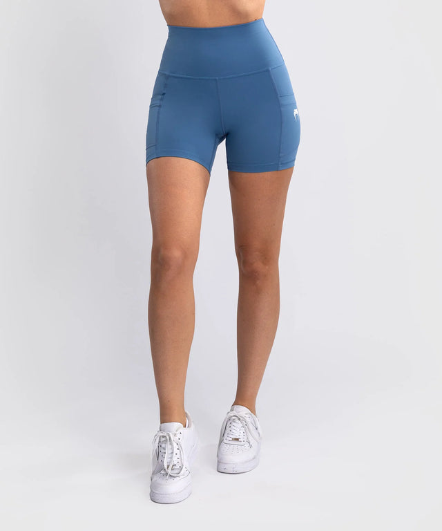 Calções Venum Essential para mulher – Azul tempestade