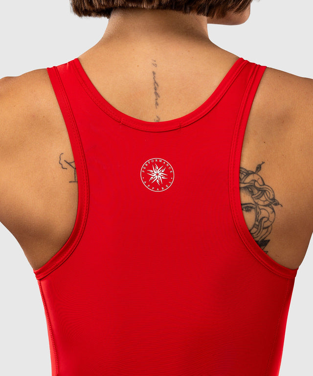Venum Challenger Worstelsinglet Damen – Rot