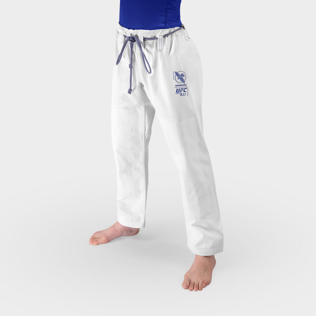 Hayabusa x UFC BJJ Gi-byxor Twill Dam – Vit