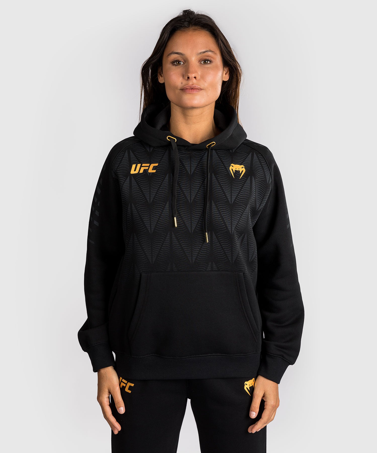 Venum UFC Hoodie Zenith Dames - Zwart/Goud