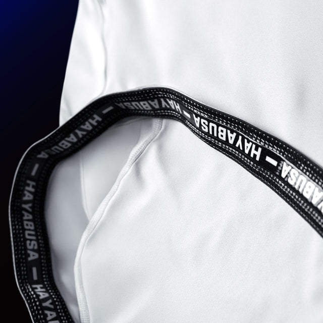 Rashguard Hayabusa Pro Ranked Maniche Corte Donna – Bianco