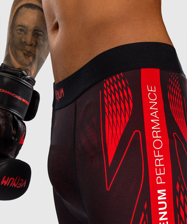 Venum Compression Shorts Amazonia Reborn – Black/Red (VENUM-06451-100)