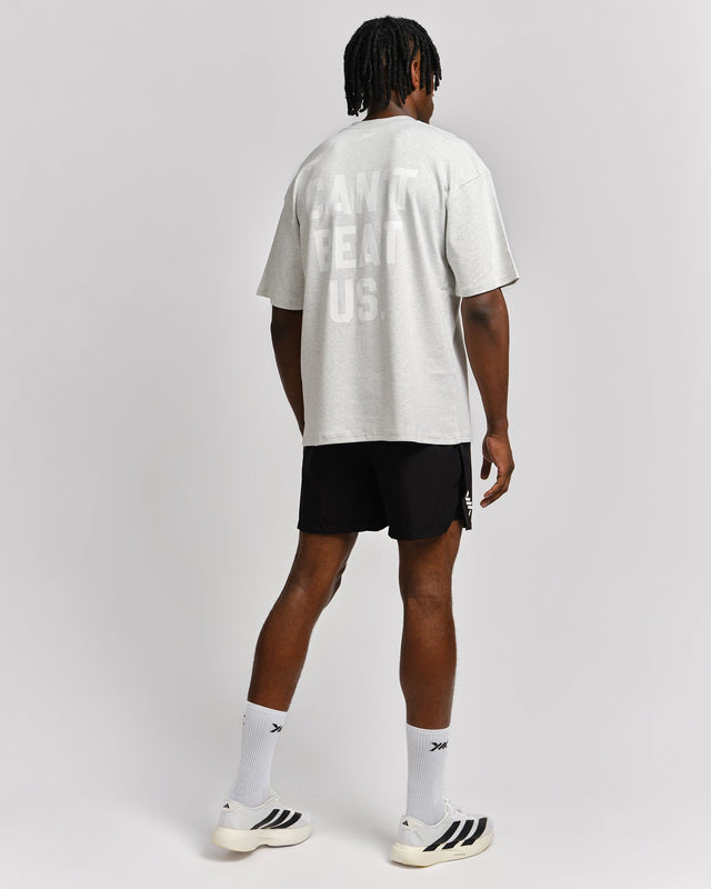 Caged T-Shirt 'CBU' - Light Gray