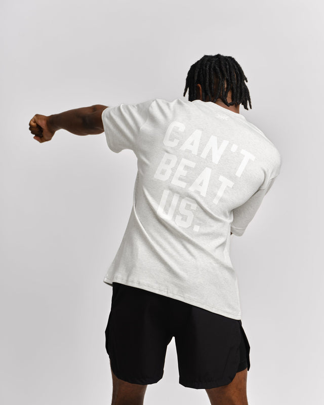 Caged T-Shirt 'CBU' - Light Gray