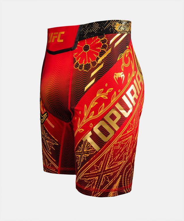 Pantaloncini a compressione MMA Venum UFC Ilia Topuria – Rosso
