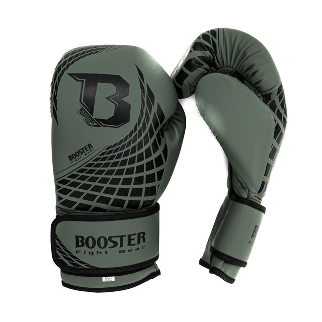 Luvas de boxe Booster BFG Cube – Cáqui Verde/Preto