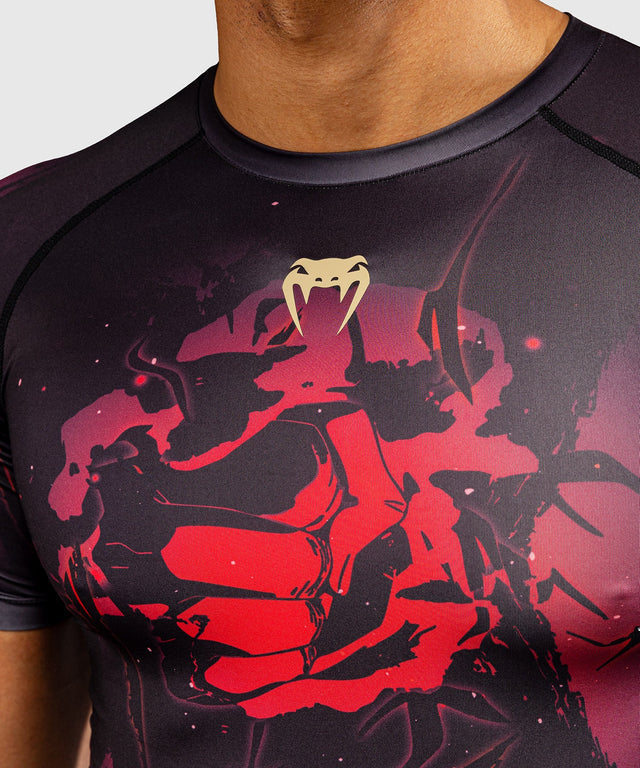 Rashguard Venum x Jujutsu Kaisen Itadori – Nero/Rosso