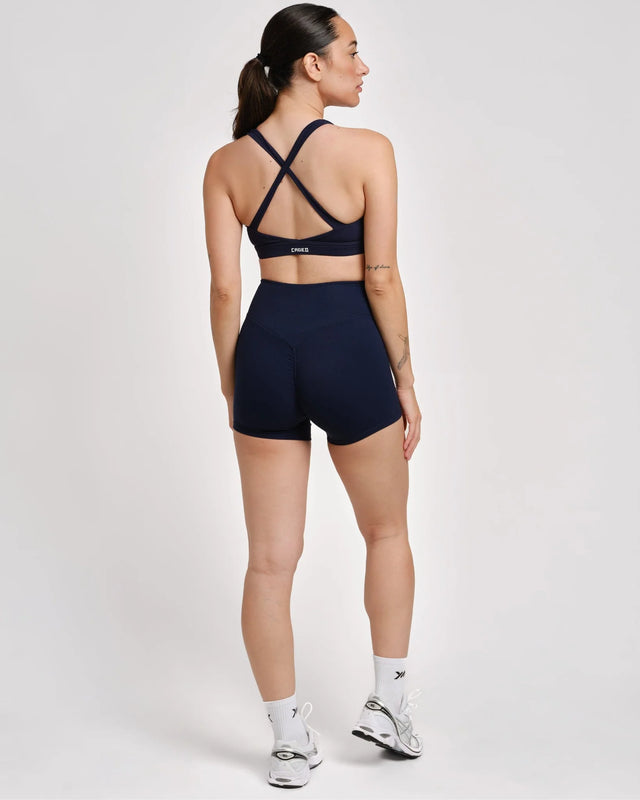 Pantaloncini Caged Essential – Blu navy