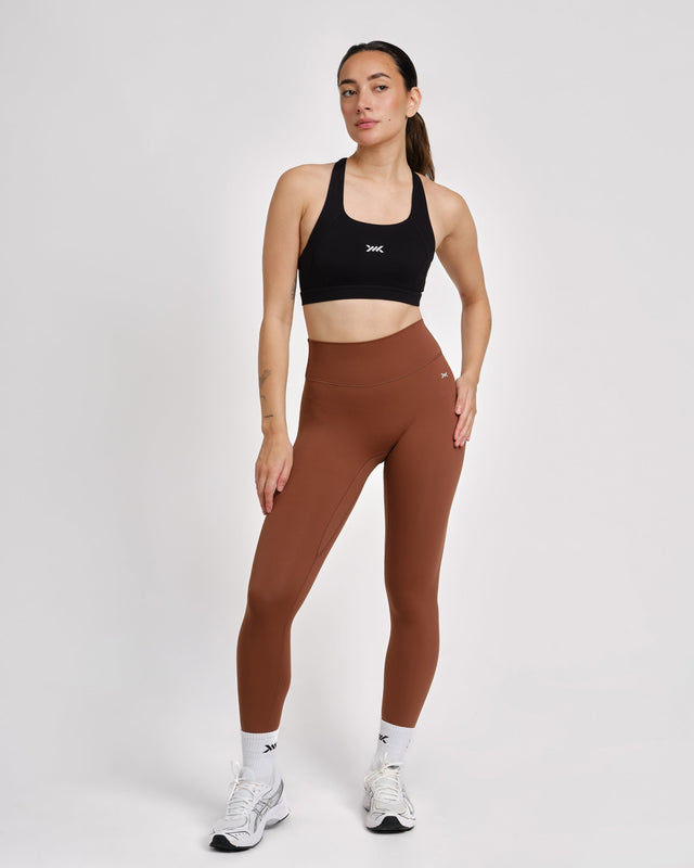 Leggings Caged Aspire – Marrone
