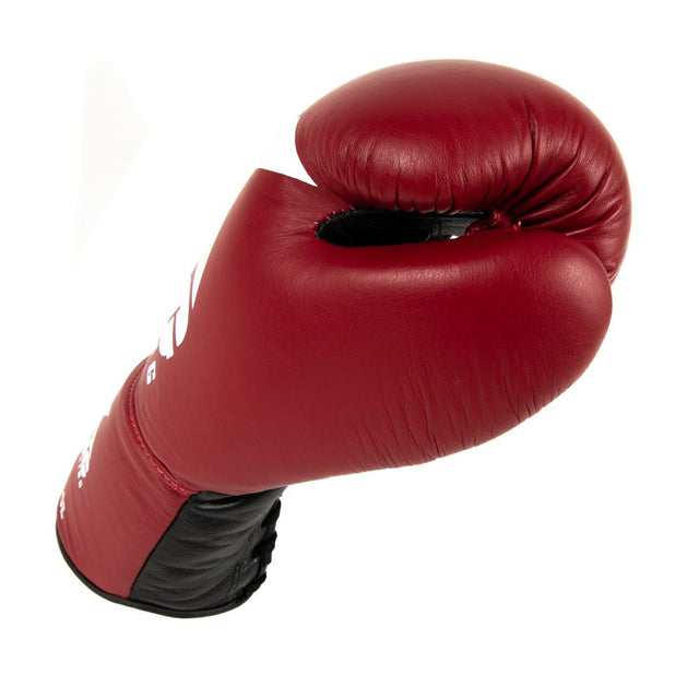 King Pro Boxing Boksehandsker BG1 med snøreluk - Rød/Sort