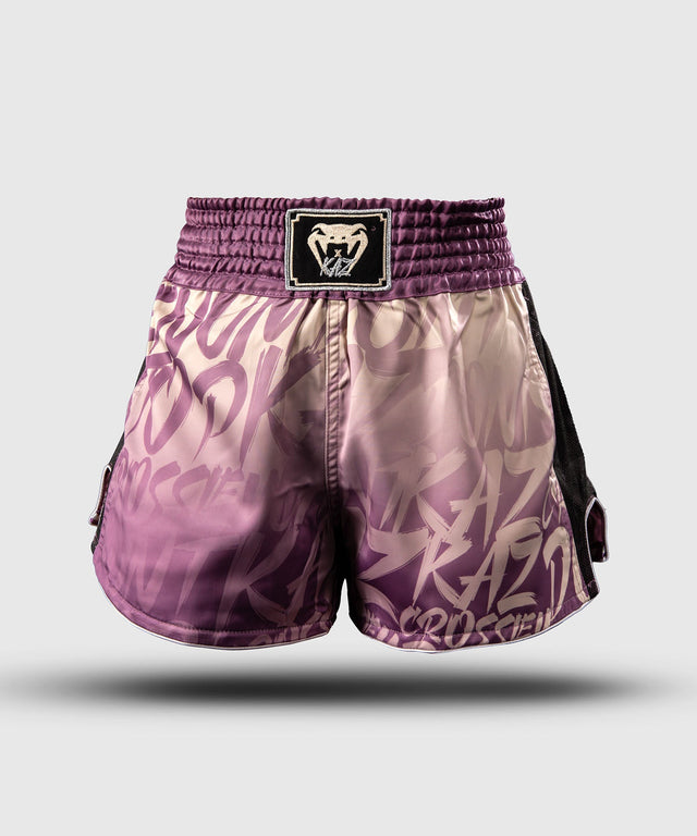 Pantaloncini Muay Thai Venum x Kaz – Orchidea Scura