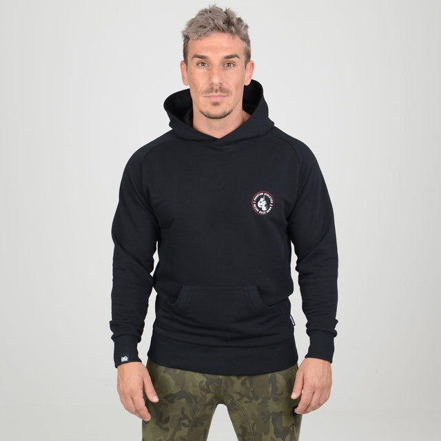 Phantom Athletics Hoodie Never Back Down – Černá