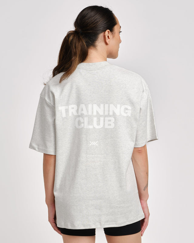 Caged T-Shirt Training Club – Hellgrau