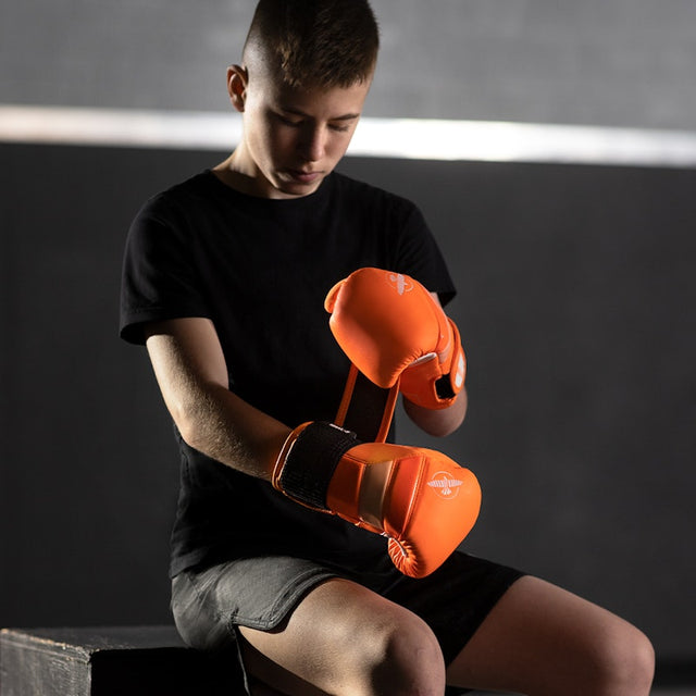 Hayabusa Boxhandschuhe T3 Kinder – Neon Orange