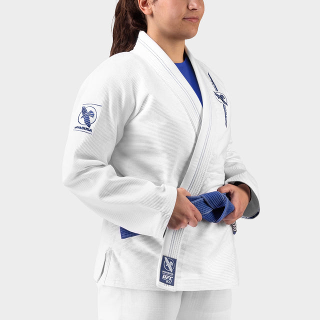 Hayabusa x UFC BJJ-gi Jakke Lightweight til kvinder - Hvid