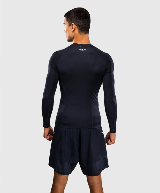 Venum Rashguard G-Core Long Sleeves – Navy/White